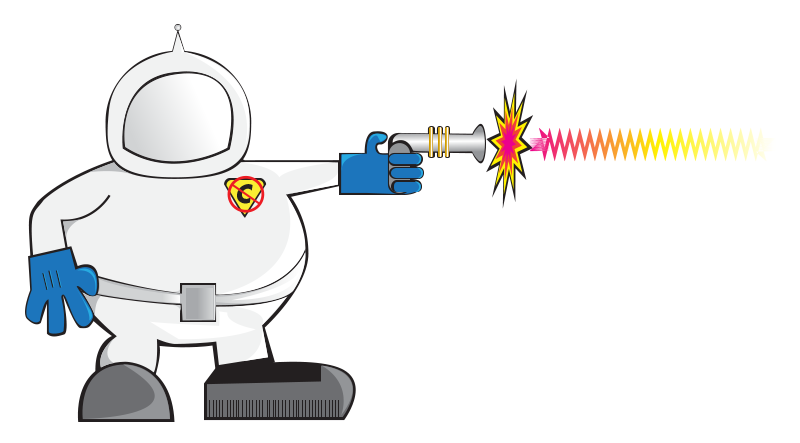 Astronaut charactor illustration